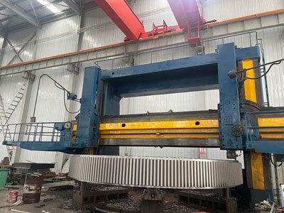 A set of slewing ring with an outer diameter of 6100mm was exported to Southeast Asia